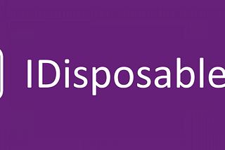 IDisposable