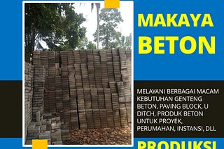 Distributor Trotoar Beton di Malang, Call 0851–7528–5788