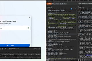 Instagram and Meta 2FA Bypass by Unprotected Backup Code Retrieval in Accounts Center