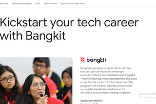 Enjoyment, Struggle and Growth with Bangkit 2022 — #BangkitExperience