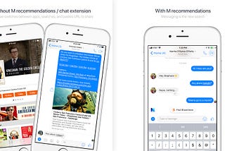 M Recommendations, or How Messaging Replaces Search