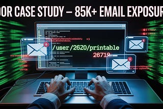 Double-Door IDOR Exposing 85k+ Emails