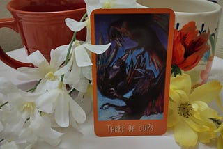 Day Twenty-Five of Tarot Writing Prompts: The Three of Cups