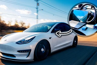 How I Turned My Tesla Model Y Into A Remote Office