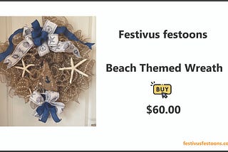 Beach Themed Wreath