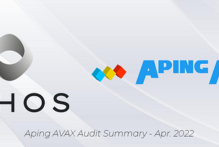 Ethos Audit — Aping AVAX