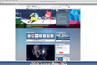 How Golden is the Olympics Website?