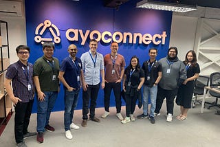 Ayoconnect team, after the rebranding in Aug 2020