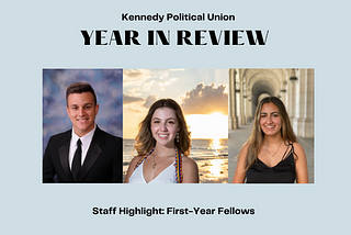 Staff Highlight: First-Year Fellows