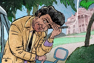 Peter Falk as Lt. Columbo.