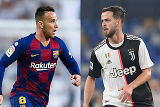 Miralem Pjanić VS Authur Melo: Who will win between the Spanish and Italian side?
