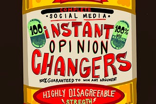 Complete social media instant opinion changers :: %100 guaranteed to win any argument :: Highly…