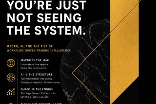 THE MARKET IS NOT RANDOM. YOU’RE JUST NOT SEEING THE SYSTEM.
