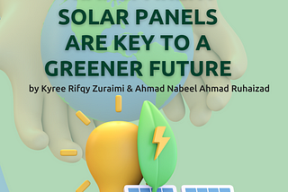 Transparent Solar Panels Are Key to a Greener Future