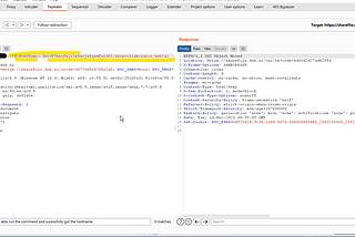 Out-Of-Bond Remote code Execution(RCE) on De Nederlandsche Bank N.V. with burp-suite collaborator