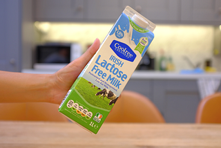 Lactose-Free Milk — All milk, no FODMAPs