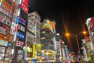 Itinerary for three days in Tokyo, Japan