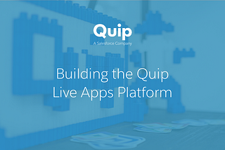 Embedding third-party React apps in Quip for fun and profit - Part 1