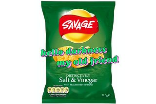 The bag of crisps that changed my life