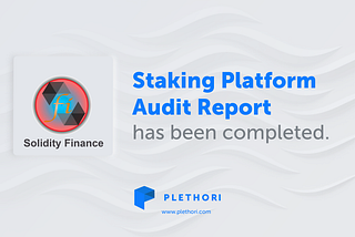 $PLE Staking Contract Full Security Audit: PASSED