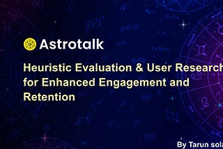 Heurisitic Evaluation — UX case Study