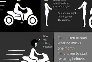 People embrace mask for safety, then why not helmet ?