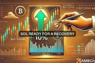 Solana down 10%, but there is a buy signal — will SOL rise?