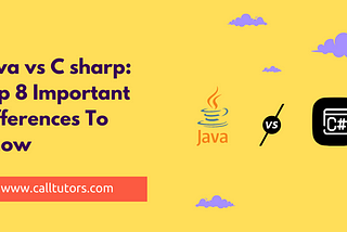 Java vs C sharp: Top 8 Important Differences To Know