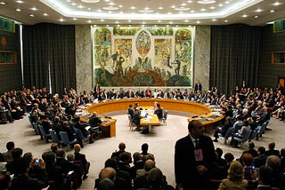 A photo of the United Nations Security Council taken by Mark Garten