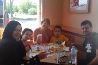 First Tim Horton’s Experience for our Syrian Family