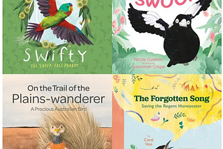 Australia’s Avian Conservation Books Four-Pack For Kids — Reviews!