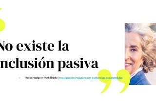 #TalksbyUsaria — Memorias
Diseño para todos: la inclusión como acto consciente