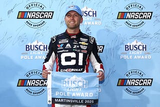 William Byron Fastest in Martinsville Qualifying, Earns Pole for the Xfinity 500