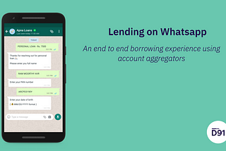 Whatsapp & the future of lending