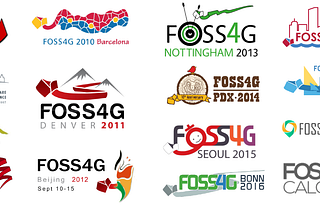 Designing a logo for FOSS4G 2021 in Buenos Aires