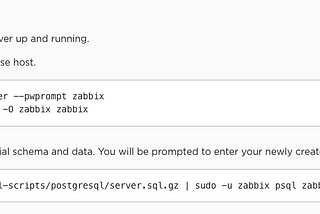 PostgreSQL: How to Create a New User / Database— while creating a user for Zabbix in Raspberry Pi