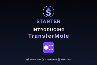 Leading The PayFi Revolution: TransferMole’s IDO on Starter