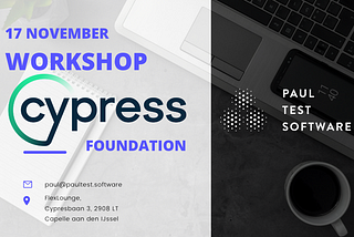 On November 17th, I am giving a workshop to teach fellow test enthusiasts the foundations of…