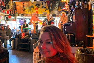 Sarah Sweeney in Robert’s Western World. Nashville, TN. March 2020