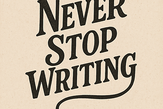 Quick Recap of the Never Stop Writing Challenge in May
