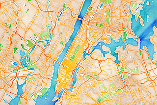 Stamen’s Watercolor map tiles are now in the Smithsonian’s permanent collection!