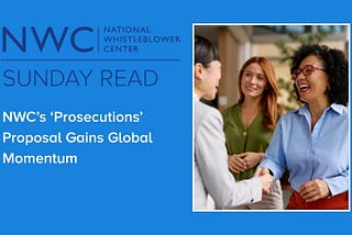 NWC’s ‘Prosecutions’ Proposal Gains Global Momentum