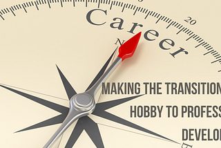 Making the Transition from Hobby to Professional Development