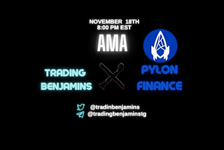 $PYLON — Pylon.finance AMA Held November 18th @ 8pm EST