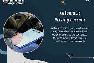 Automatic Driving Lessons Plymouth