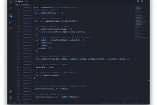 Static Imports in the Runtime Environment of Webpack 4