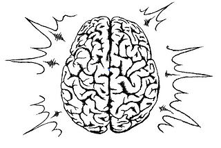 A representation of human brain at stress