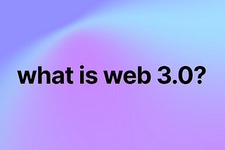 what is web 3.0?