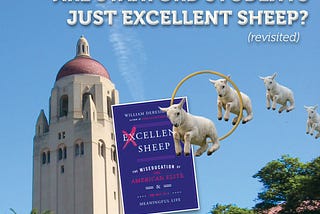 Are Stanford Students Just Excellent Sheep?