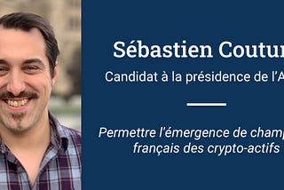 Sebastien Couture : Candidat à la présidence de l’Adan